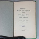 Crane, Ellery B. Descendants of Daniel McFarland. Worcester, MA: 1907.