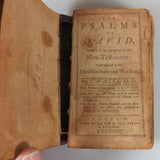 Watts, Isaac. The Psalms of David (Boston: 1773) with Poems Inscribed by Young Girl in 1776 (Not in Evans or Bristol)