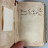 de Moulin, the Younger. Two Devotional Works in 1680 early Dutch reprint.