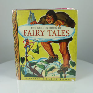 Hoskins, Winfield (Illus.). The Golden Book of Fairy Tales (Little Golden Book #9, 3rd Printing in Dust Jacket).