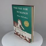 Signed 50th Anniversary Printing of "Make Way for Ducklings" with its promotional band