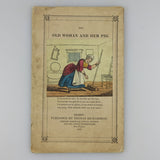 Rare six pence Chapbook with all Illustrations hand-colored in multiple colors