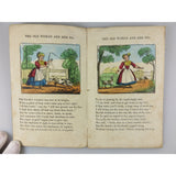 Rare six pence Chapbook with all Illustrations hand-colored in multiple colors